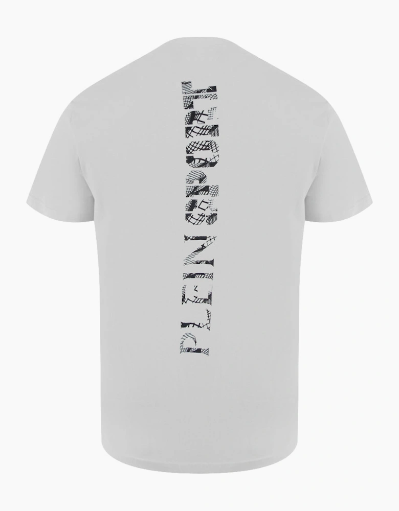 Plein Sport Scratch Logo White T-Shirt
