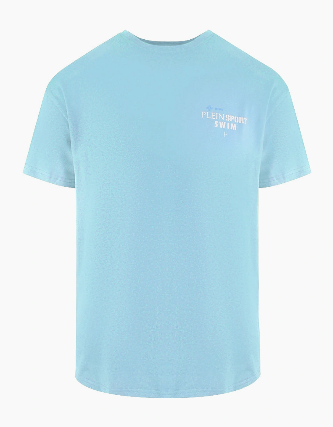 Plein Sport Geo Logo Stretch Blue T-Shirt