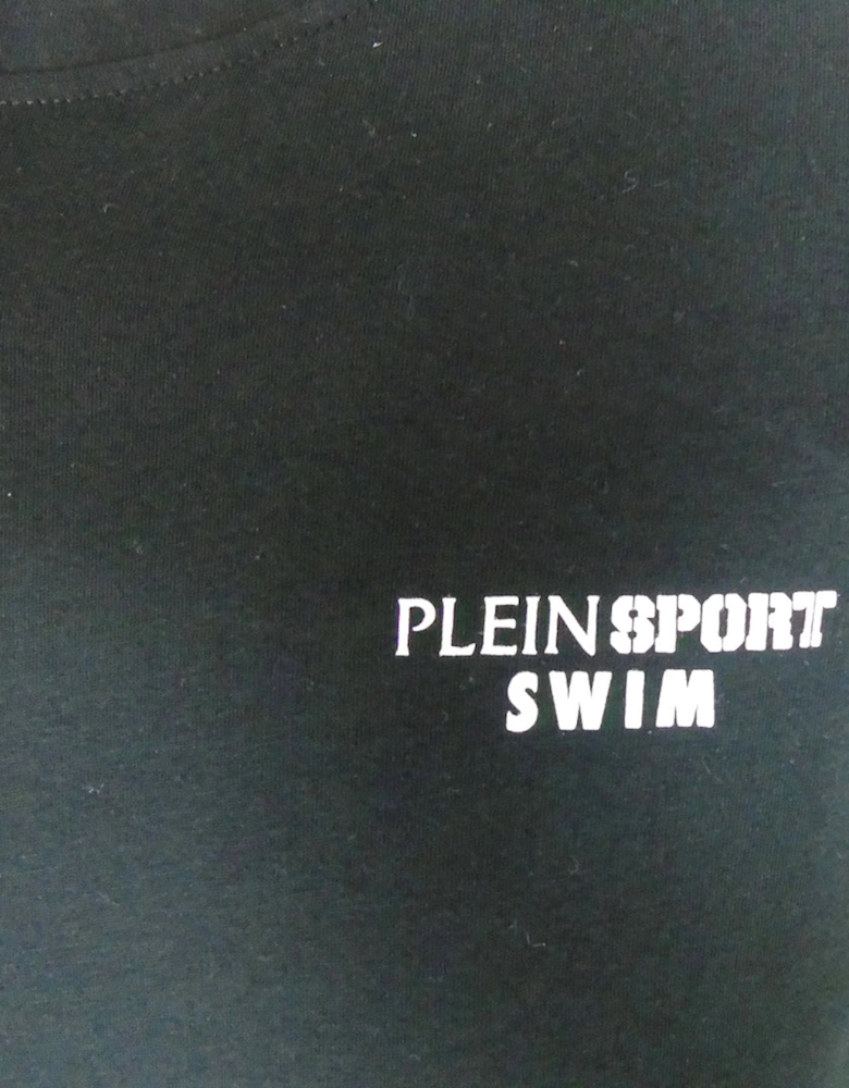 Plein Sport Scratch Logo Black T-Shirt
