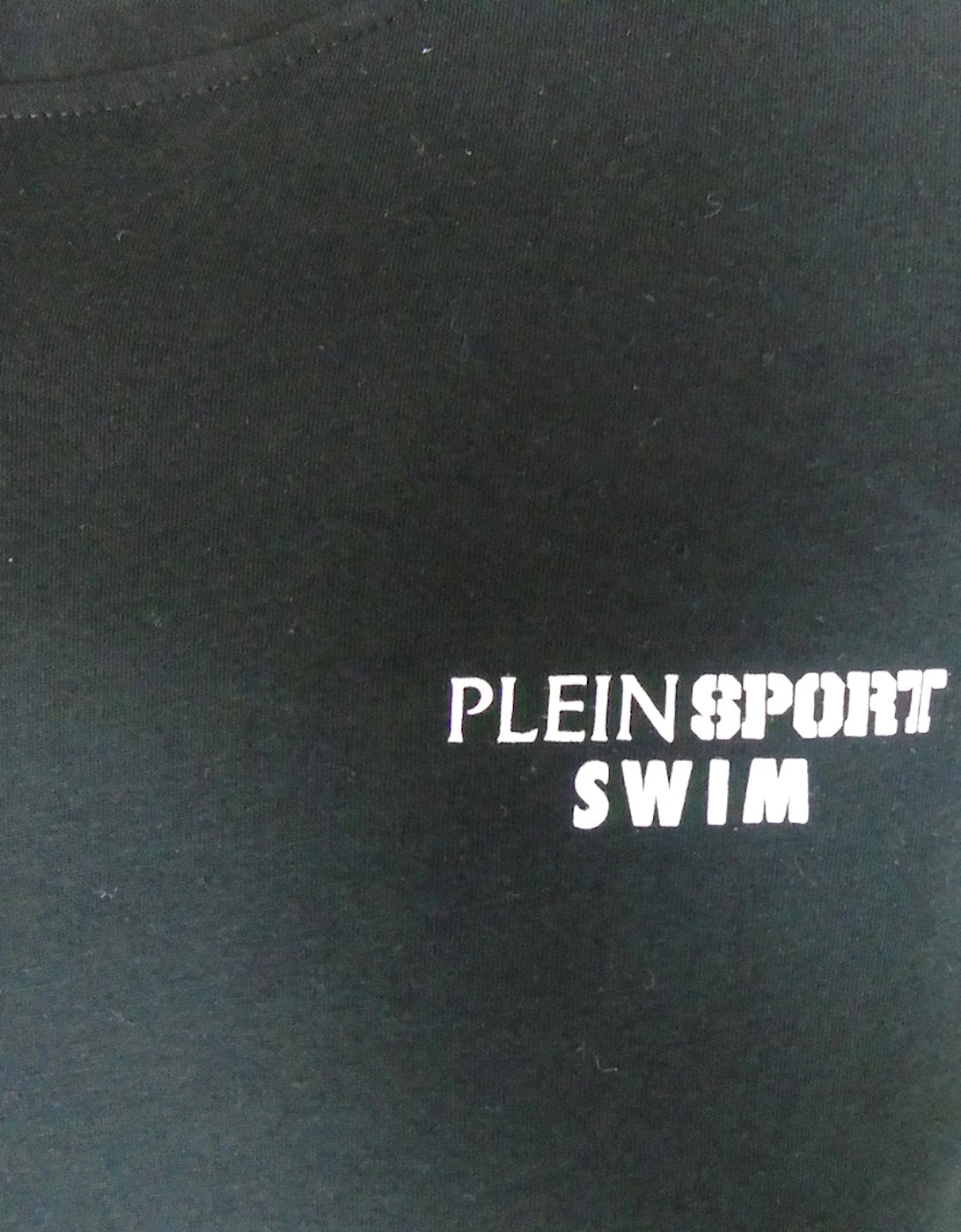 Plein Sport Scratch Logo Black T-Shirt