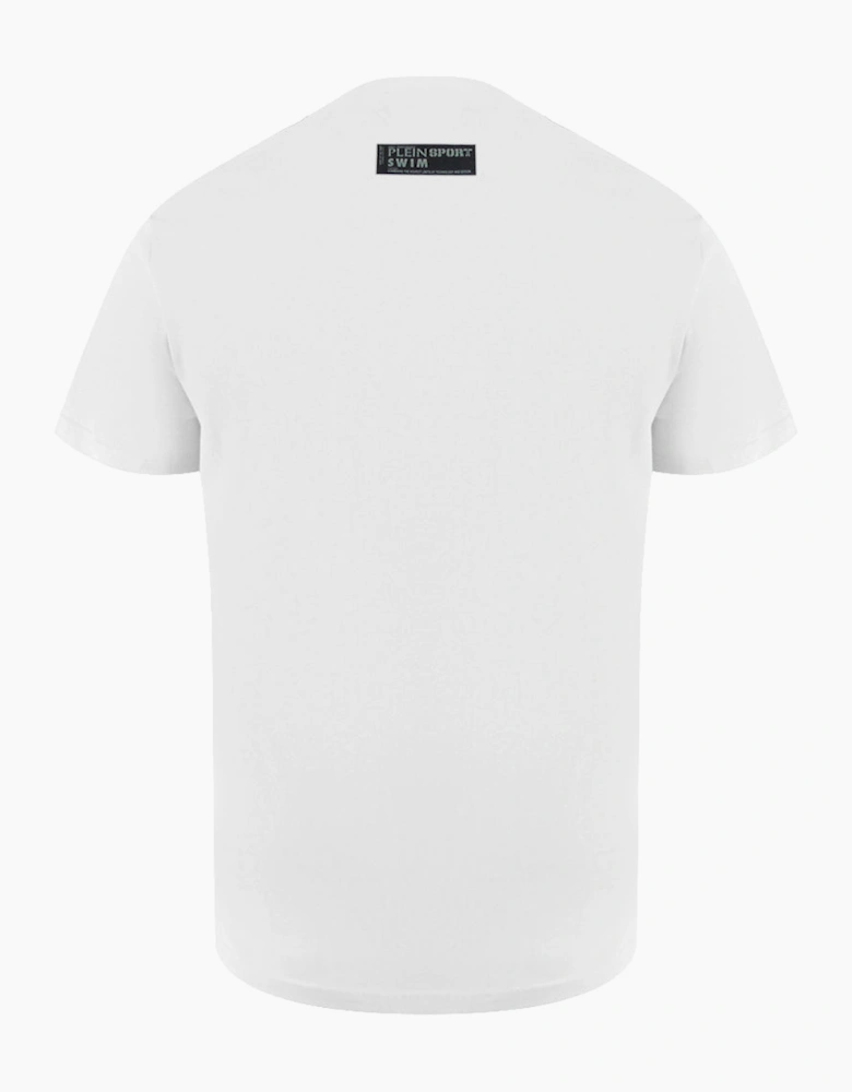 Pleint Sport Swim Tiger Box Logo White T-Shirt
