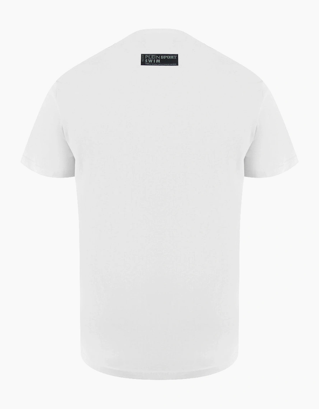 Pleint Sport Swim Tiger Box Logo White T-Shirt