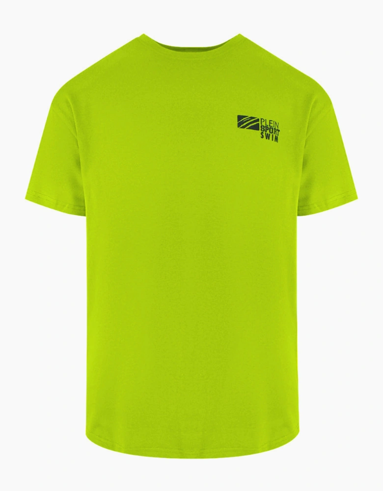 Plein Sport Basic Logo Yellow Fluo T-Shirt