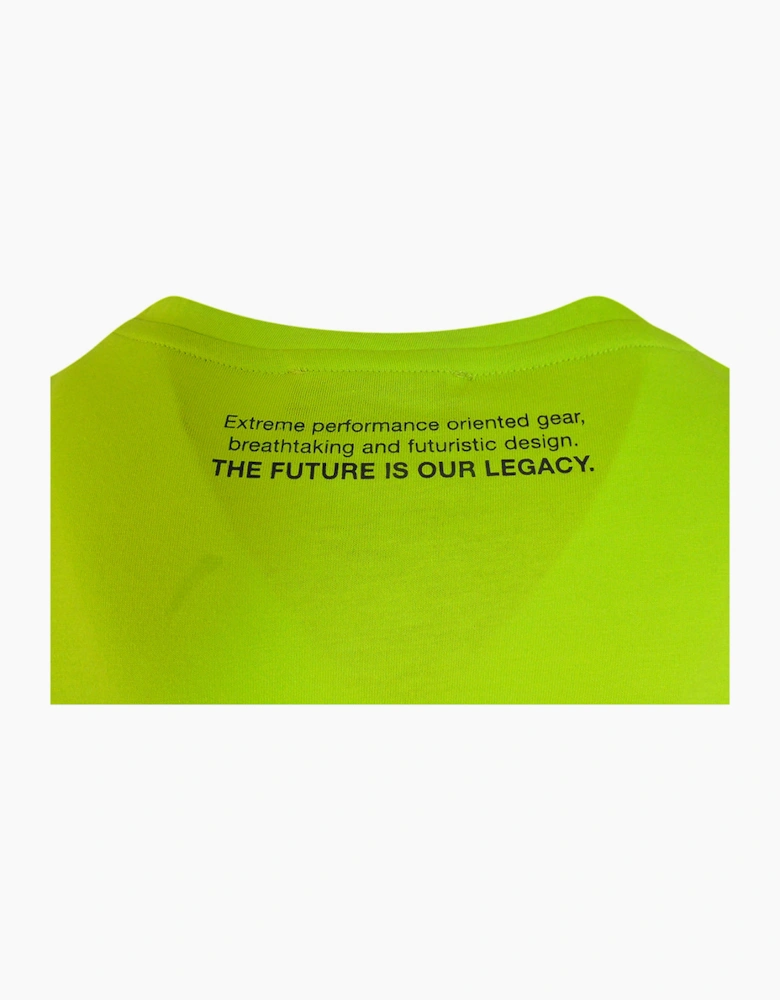 Plein Sport Basic Logo Yellow Fluo T-Shirt
