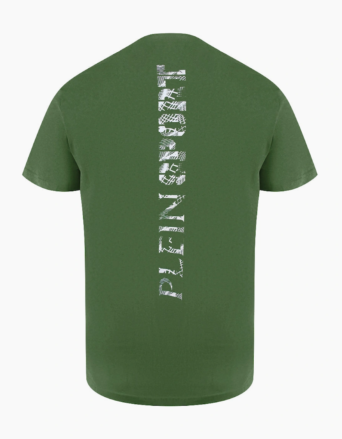 Plein Sport Scratch Logo Green T-Shirt