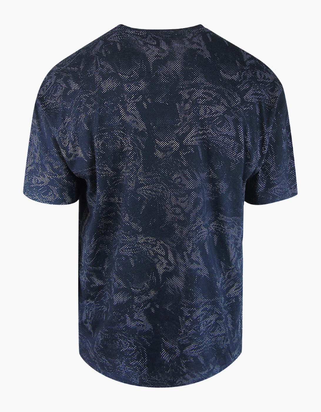 Plein Sport Allover Tiger Logo Black T-Shirt