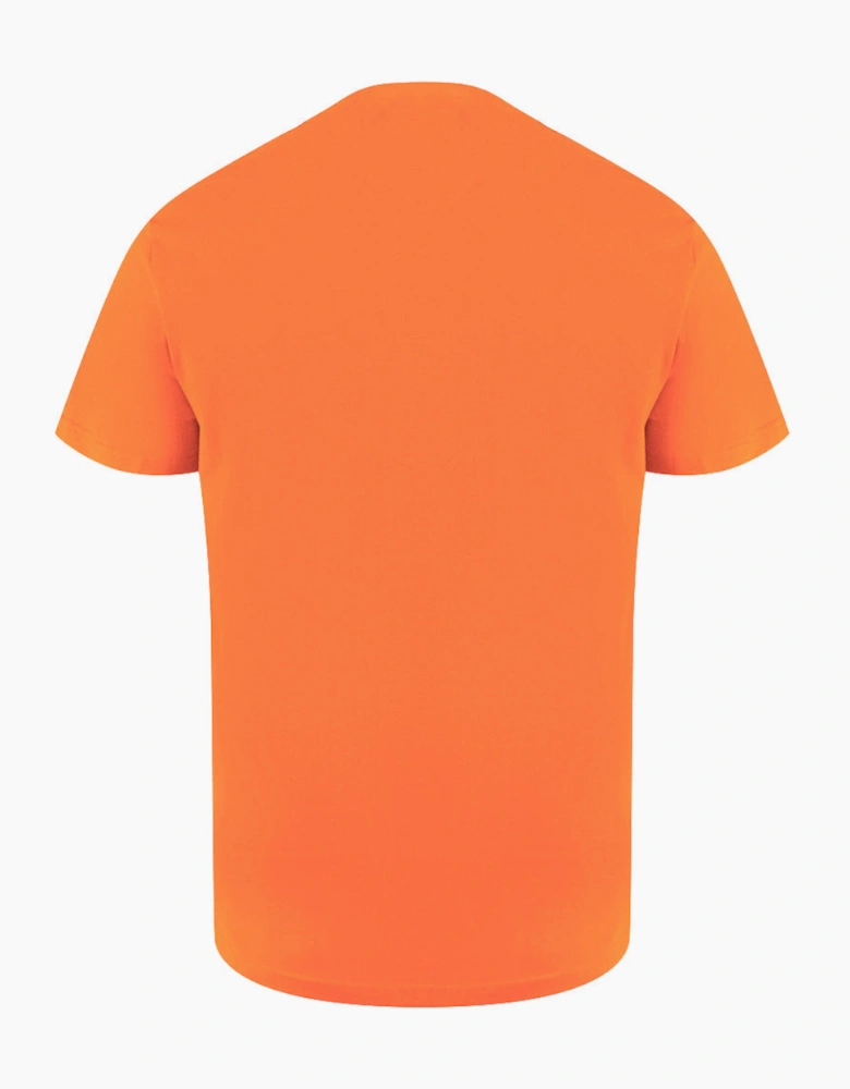 Plein Sport Basic Logo Orange Fluo T-Shirt