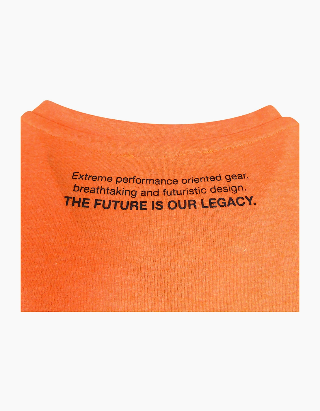 Plein Sport Basic Logo Orange Fluo T-Shirt