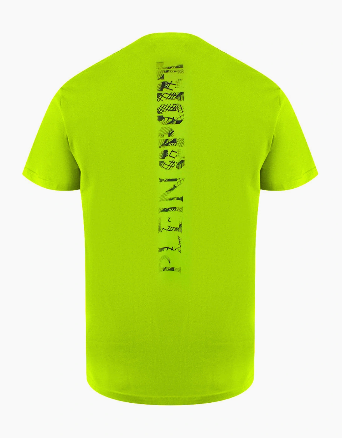 Plein Sport Scratch Logo Yellow Fluo T-Shirt