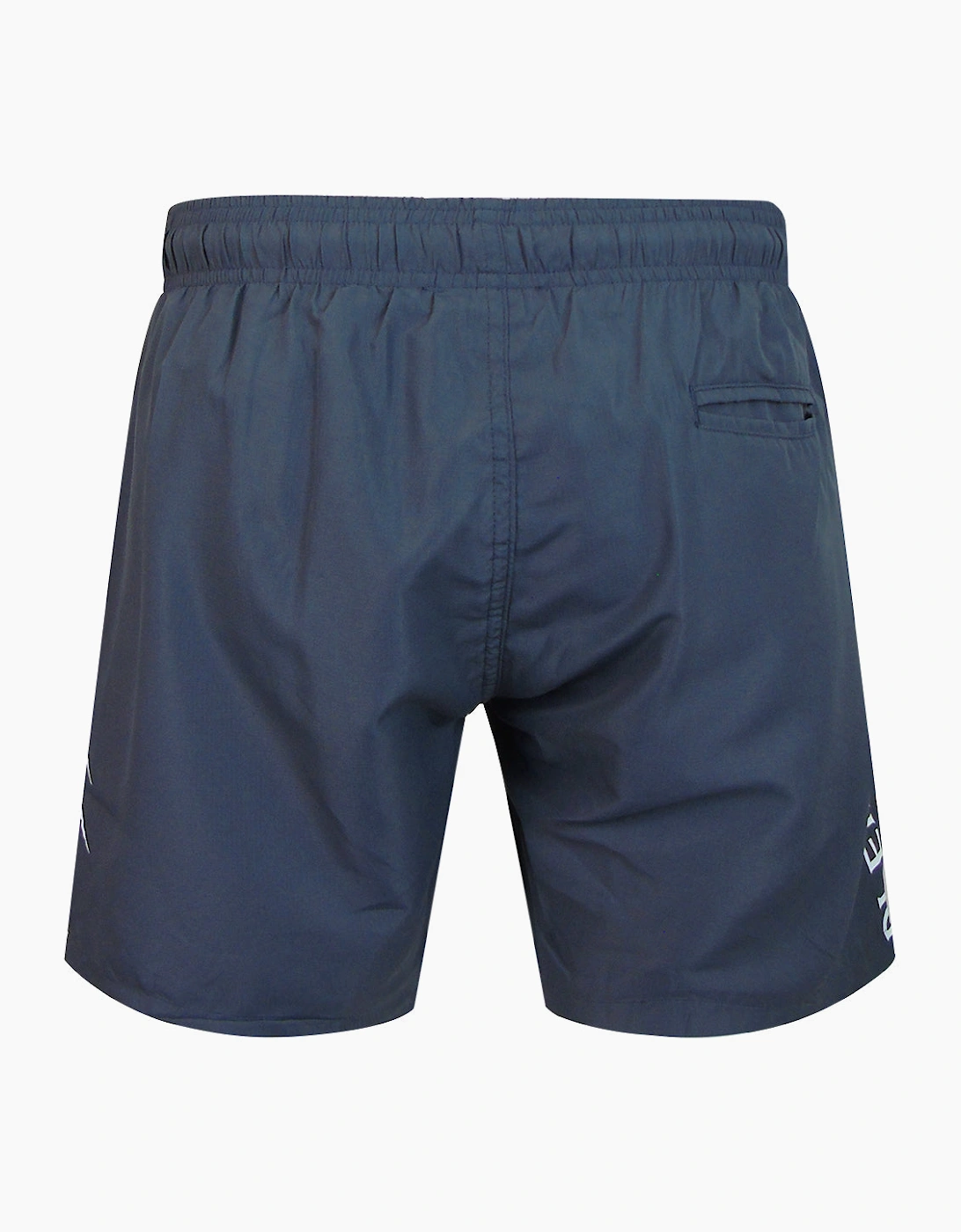 Plein Sport Ripstop Logo Medium Boardshort Dark Grey Swim Shorts