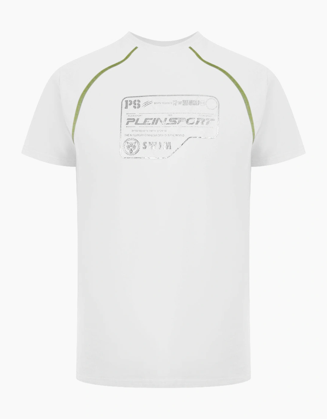 Plein Sport Performance Logo White T-Shirt