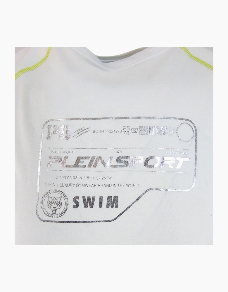 Plein Sport Performance Logo White T-Shirt