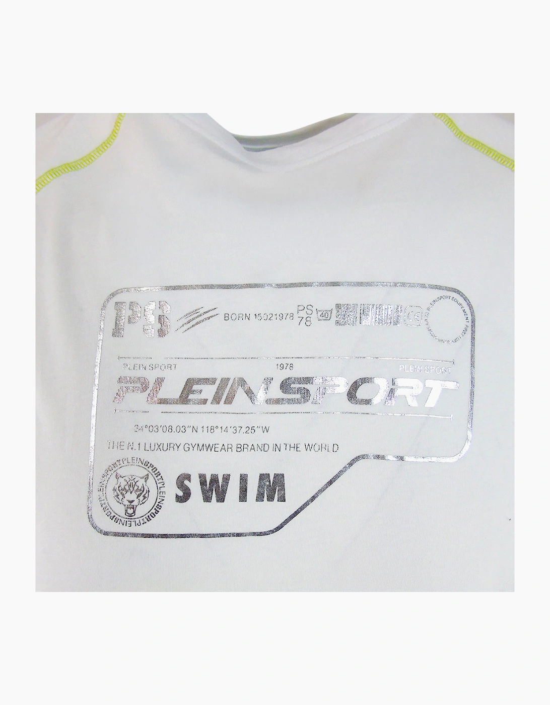 Plein Sport Performance Logo White T-Shirt