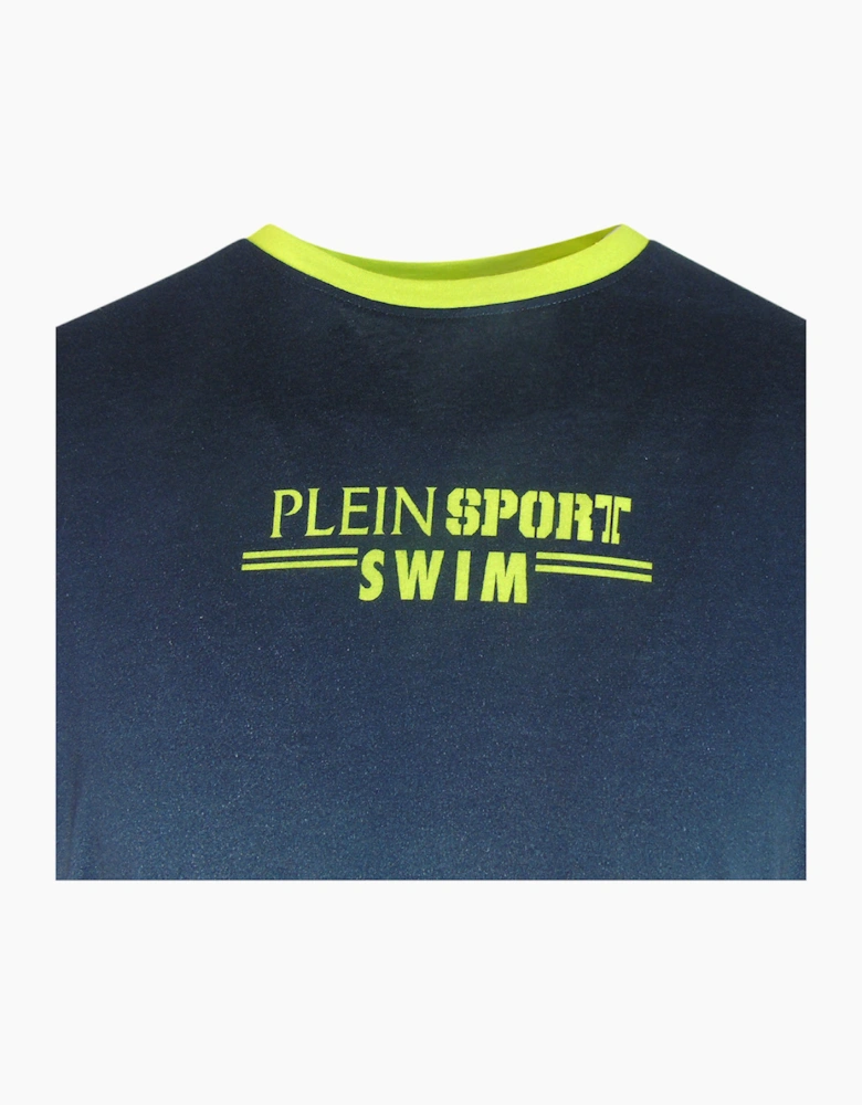 Plein Sport Gradient Style Black T-Shirt