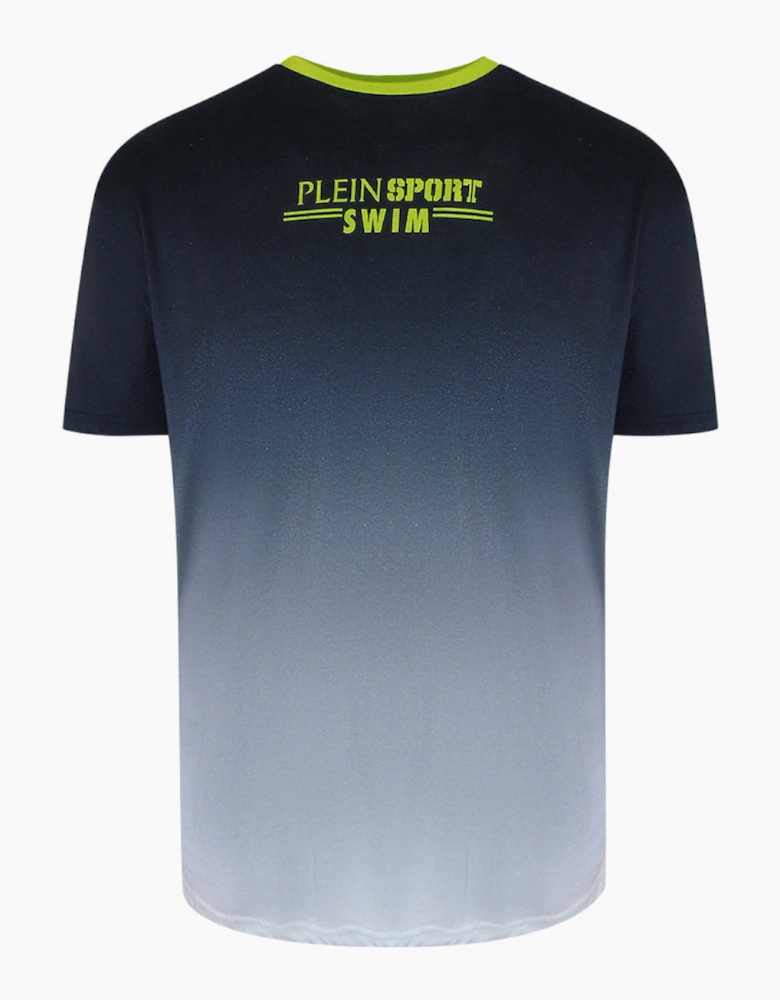 Plein Sport Gradient Style Black T-Shirt