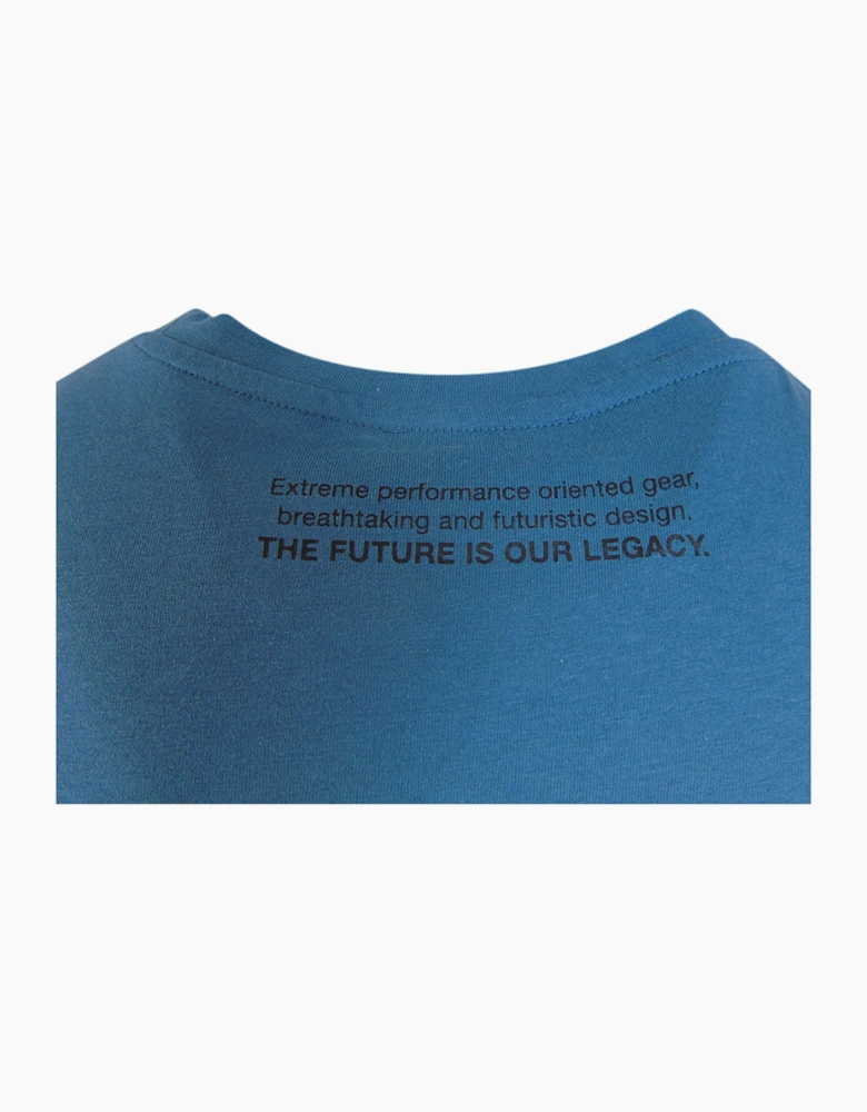 Plein Sport Classic Logo Light Blue T-Shirt