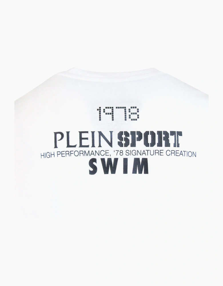 Plein Sport Spiral Logo White T-Shirt