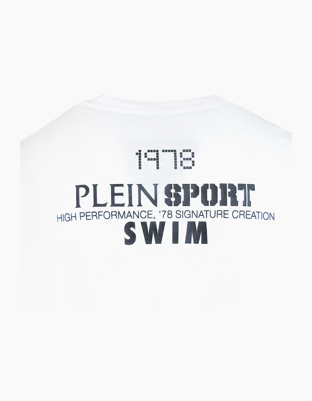 Plein Sport Spiral Logo White T-Shirt