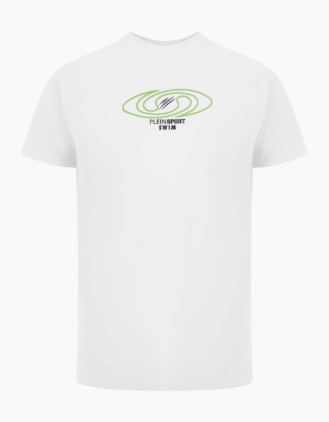 Plein Sport Spiral Logo White T-Shirt