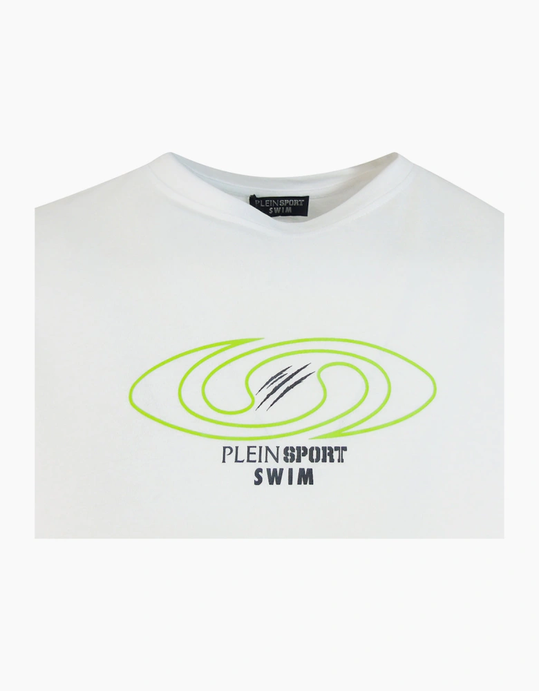Plein Sport Spiral Logo White T-Shirt