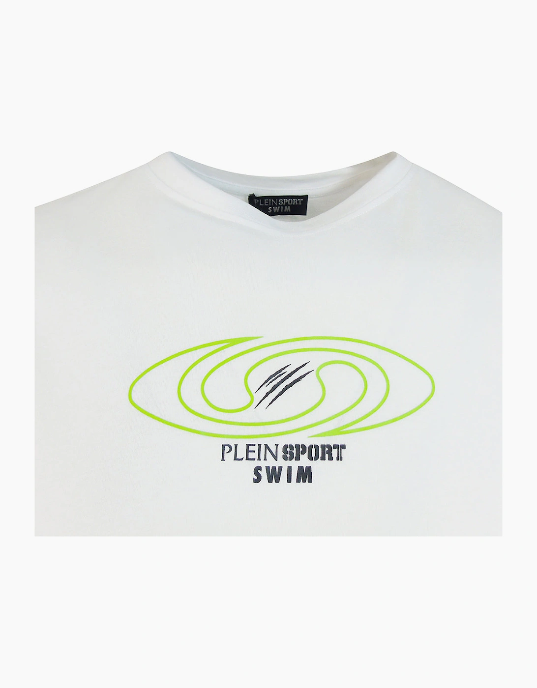 Plein Sport Spiral Logo White T-Shirt