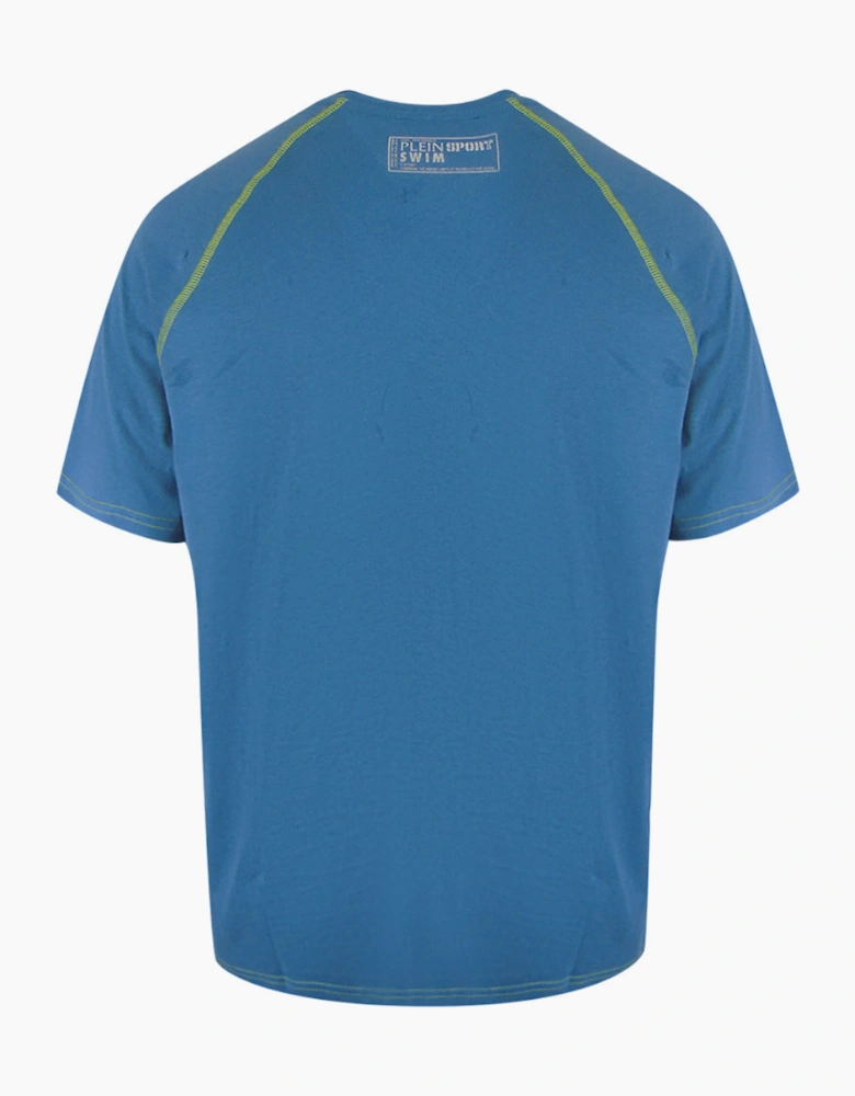 Plein Sport Performance Logo Light Blue T-Shirt