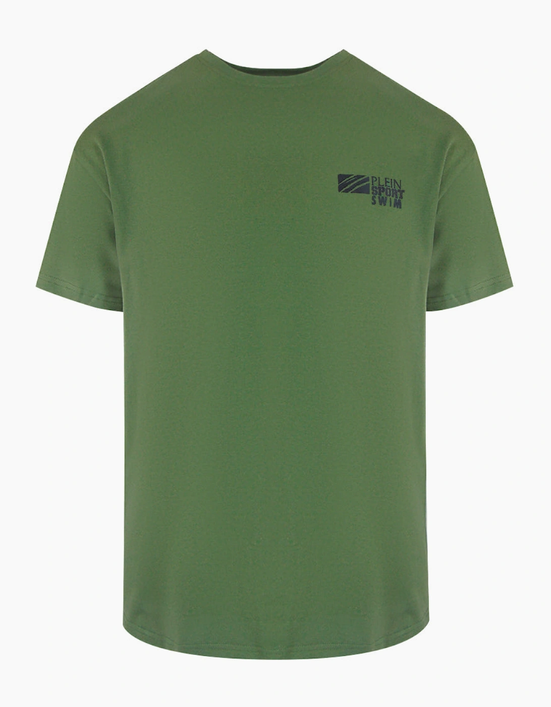 Philipp Plein Men's Plein Sport Classic Logo Green T-Shirt