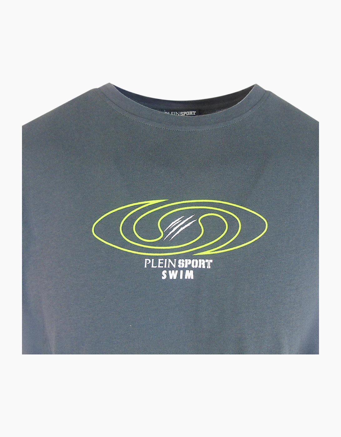 Plein Sport Spiral Logo Dark Grey T-Shirt
