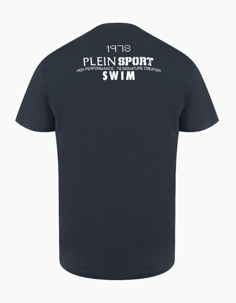 Plein Sport Spiral Logo Dark Grey T-Shirt