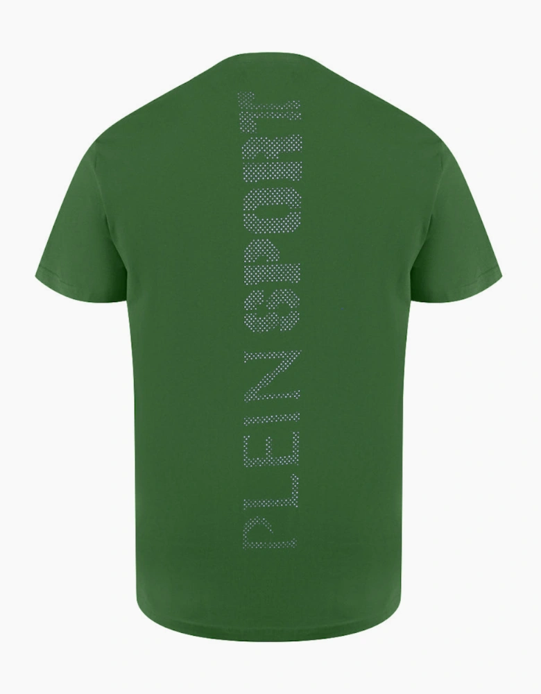 Plein Sport Tonal Logo Green T-Shirt
