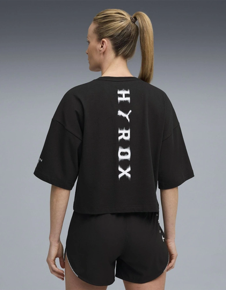 X Hyrox Cropped Lifestyle Baby Tee