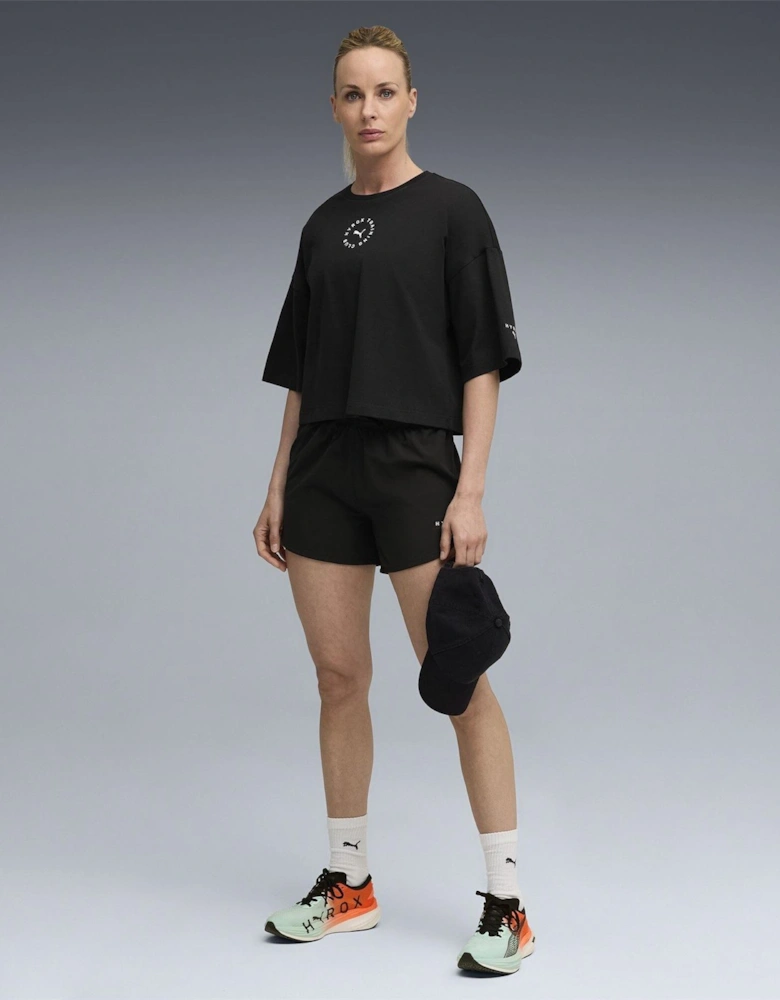 X Hyrox Cropped Lifestyle Baby Tee