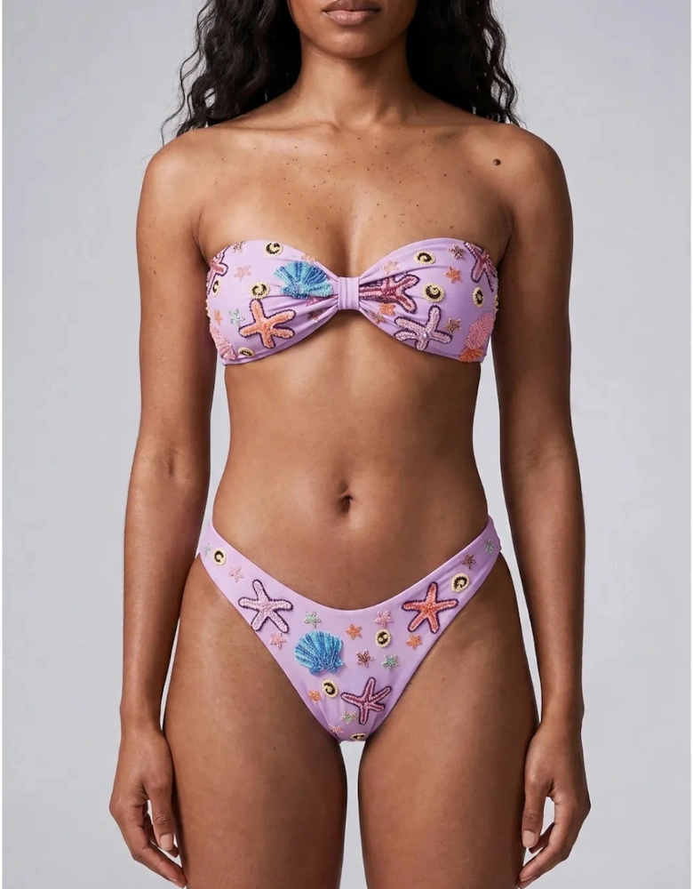 Quinn Clasp Closure Bikini Top in Stock
