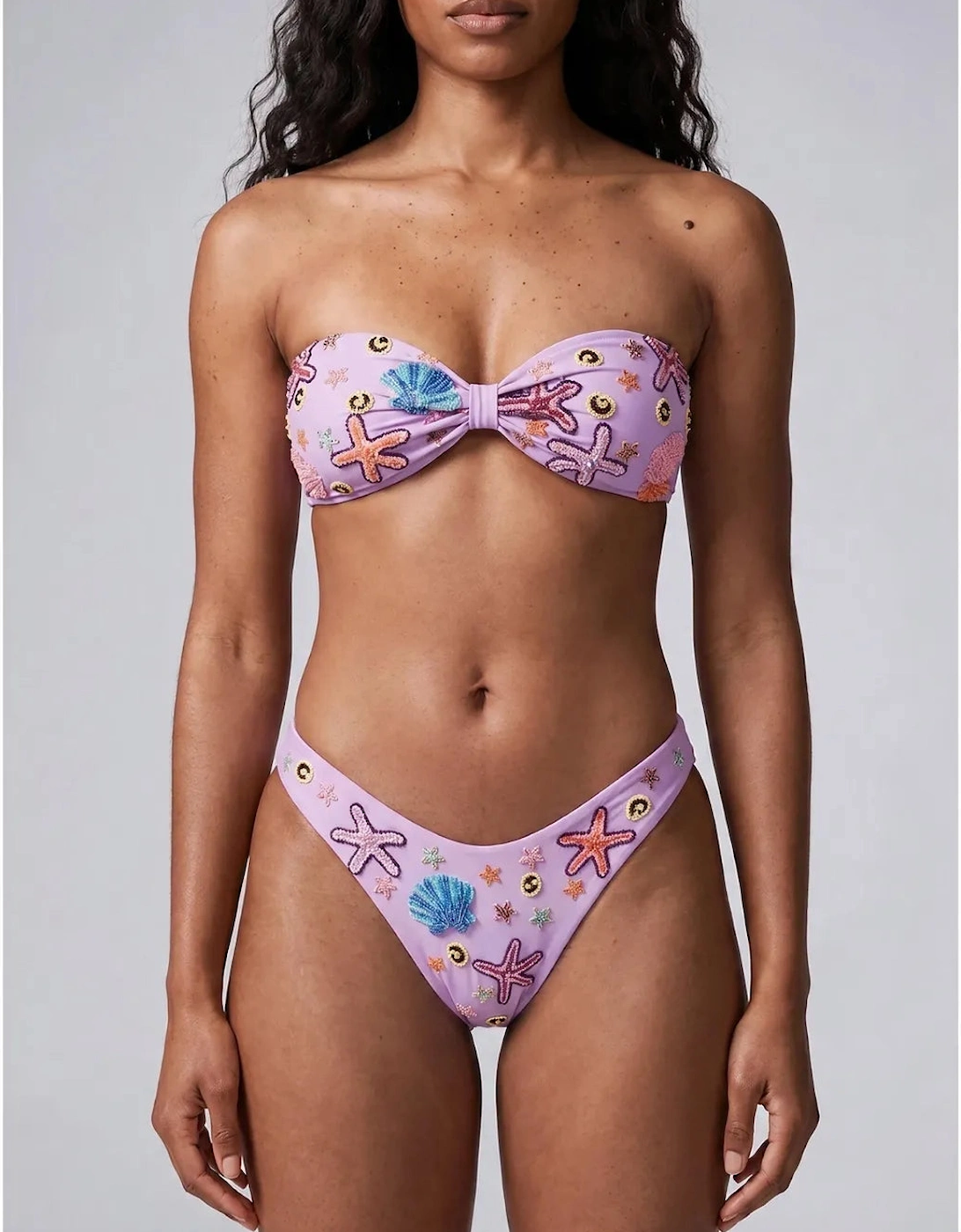 Quinn Clasp Closure Bikini Top in Stock