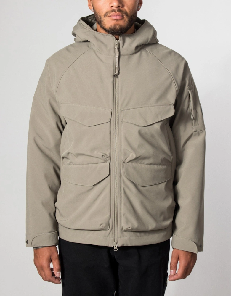 C.P. Shell-R Padded Hooded Lens Jacket