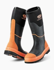 Black/Orange