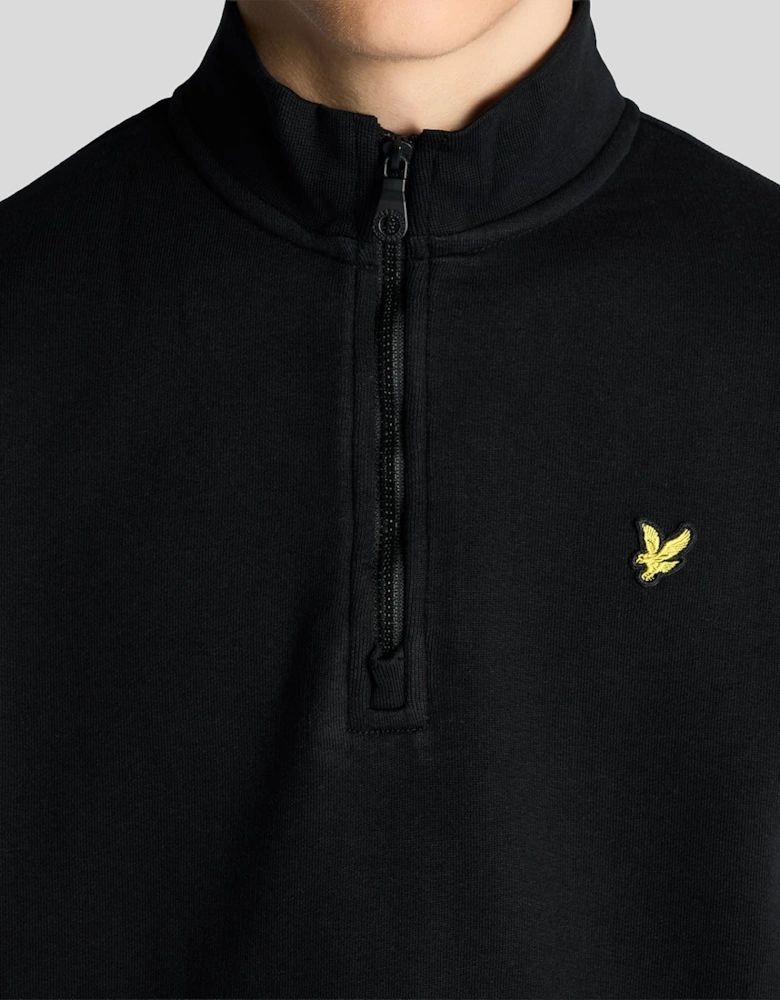 1/4 Zip Cotton Jumper