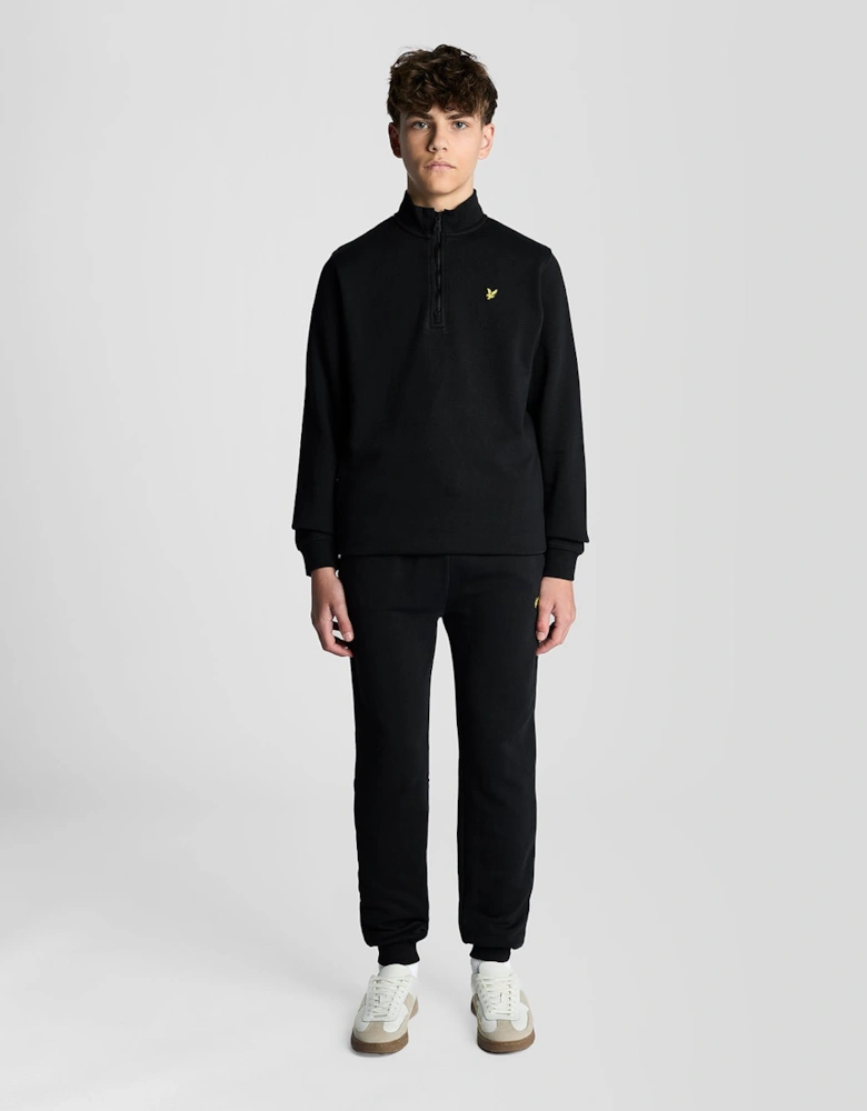 1/4 Zip Cotton Jumper