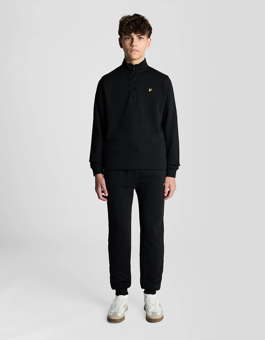 1/4 Zip Cotton Jumper