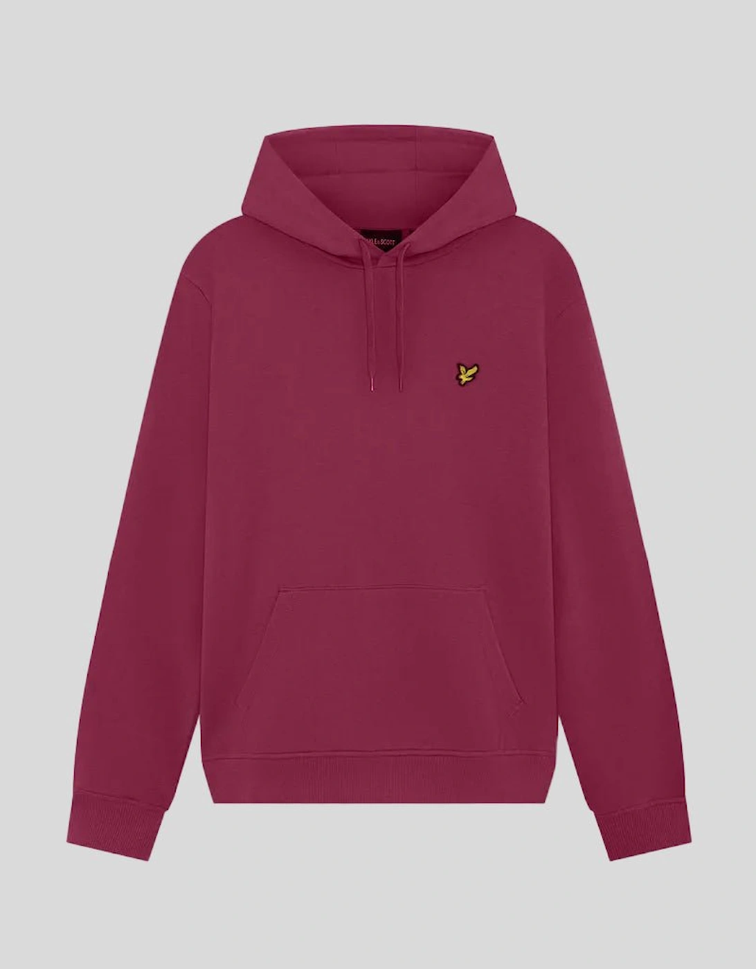Lyle & Scott Lyle And Scott Boy's Everyday Loopback Cotton Hoodie - Red