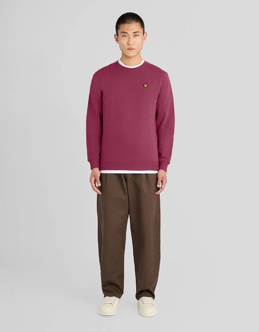Everyday Cotton Crew Neck Sweatshirt