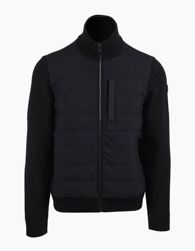 MOOSE KNUCKLES KAMET HYBRID JACKET BLACK