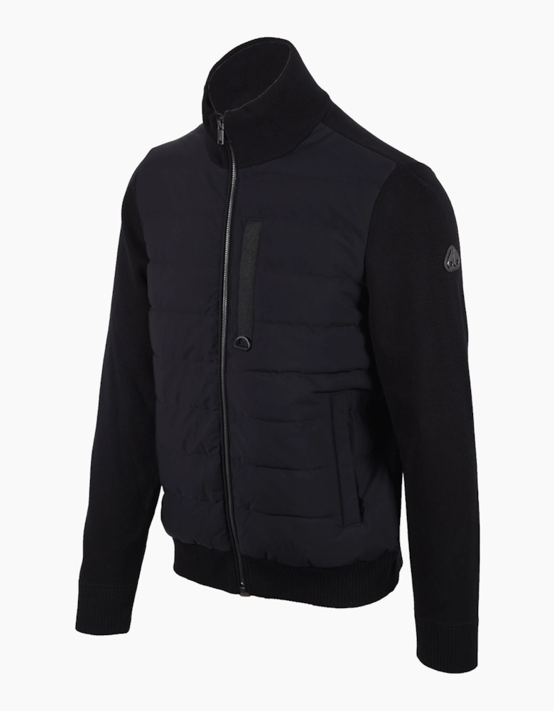 MOOSE KNUCKLES KAMET HYBRID JACKET BLACK