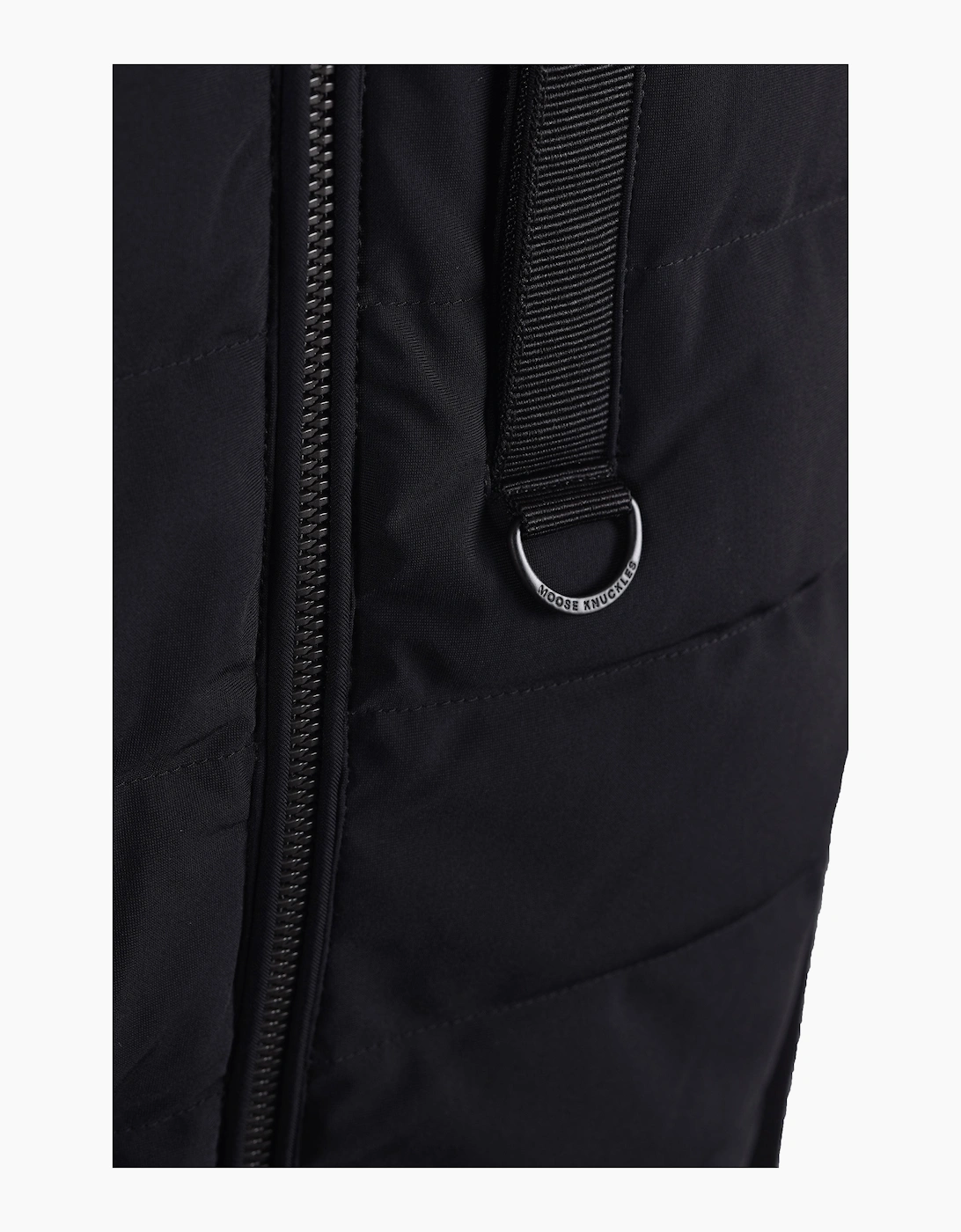 MOOSE KNUCKLES KAMET HYBRID JACKET BLACK