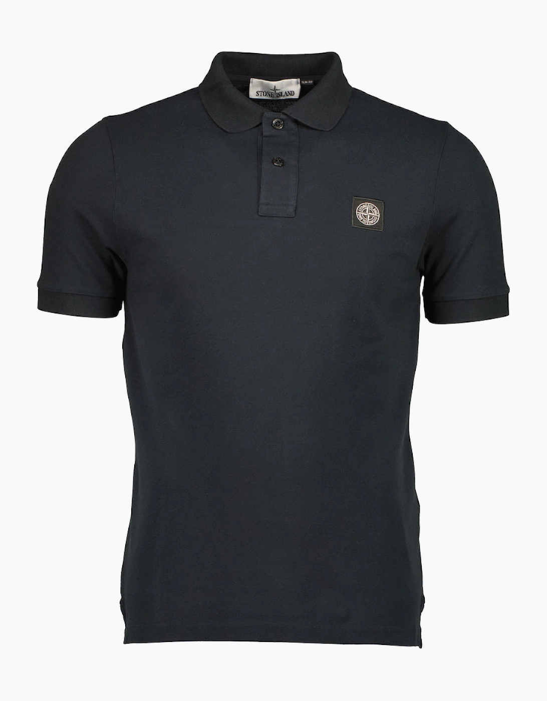 Stone Island Stone Island Men's Patch Logo Polo Shirt - Navy