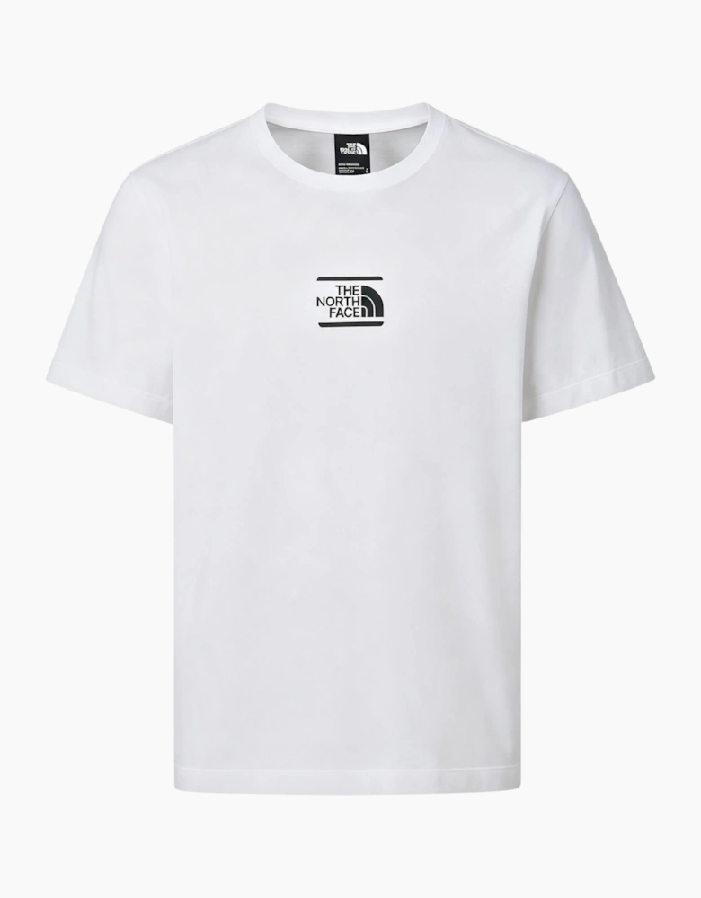 The North Face Mens T Shirt Centre Logo Crew Neck Short Sleeve Cotton Summer Tee