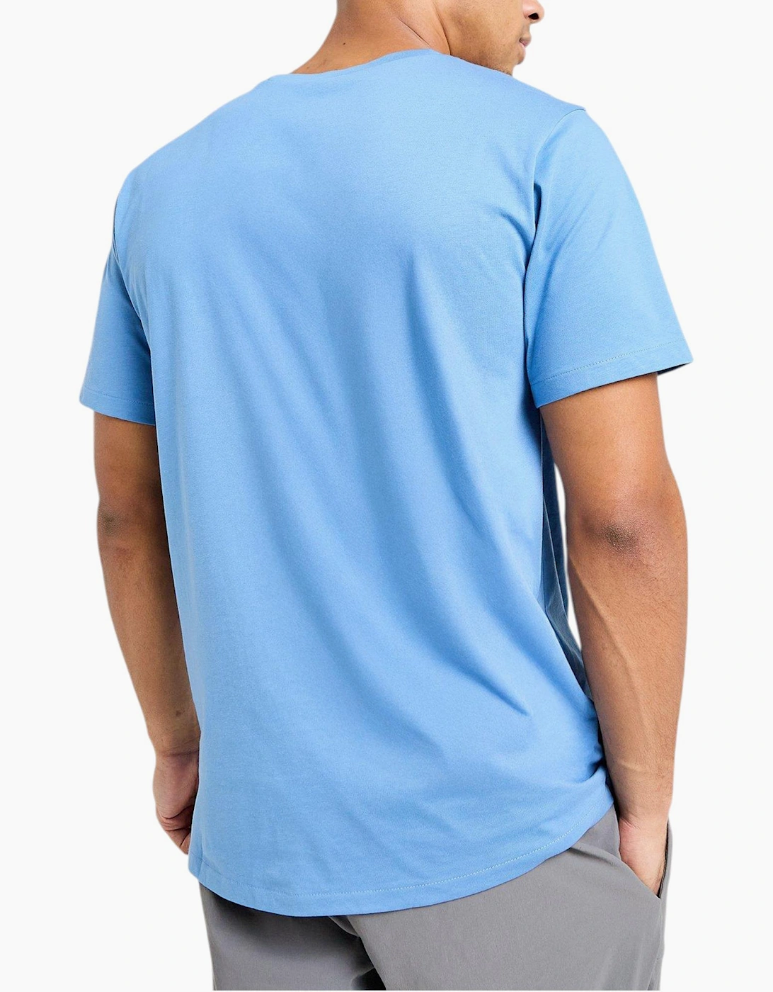 The North Face Mens T Shirt Centre Logo Crew Neck Short Sleeve Cotton Summer Tee