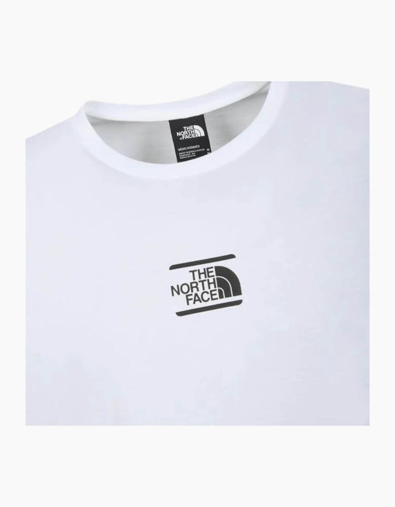 The North Face Mens T Shirt Centre Logo Crew Neck Short Sleeve Cotton Summer Tee