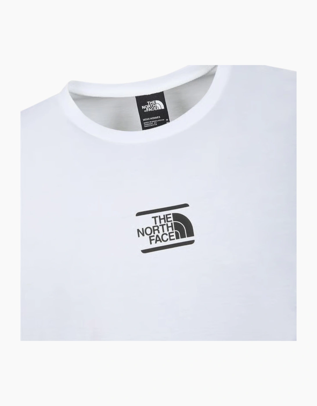 The North Face Mens T Shirt Centre Logo Crew Neck Short Sleeve Cotton Summer Tee