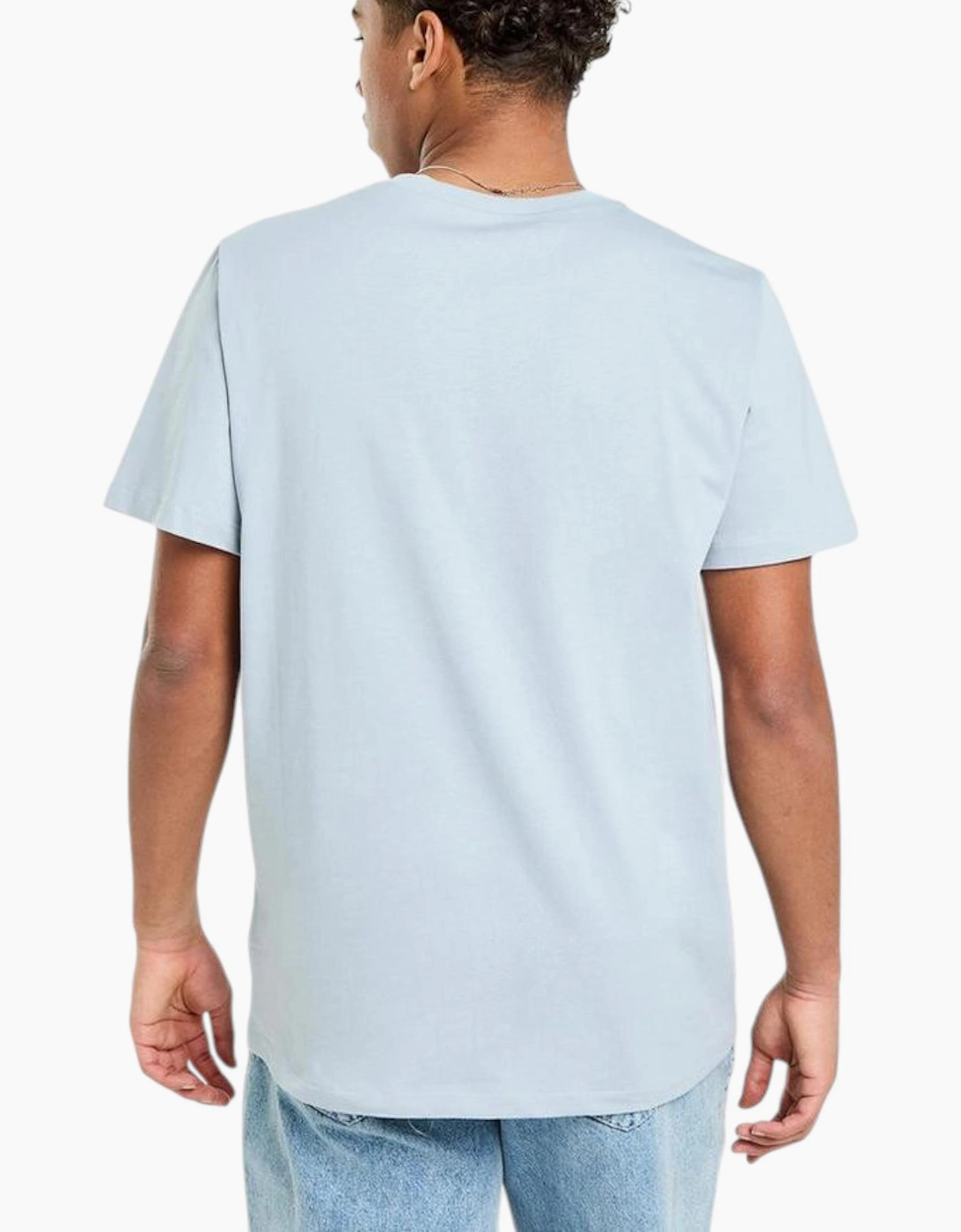 The North Face Mens T Shirt Centre Logo Crew Neck Short Sleeve Cotton Summer Tee